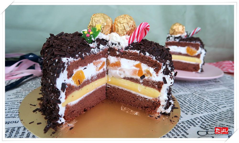 低糖戚風蛋糕粉-巧克力風味(B027AL-C)