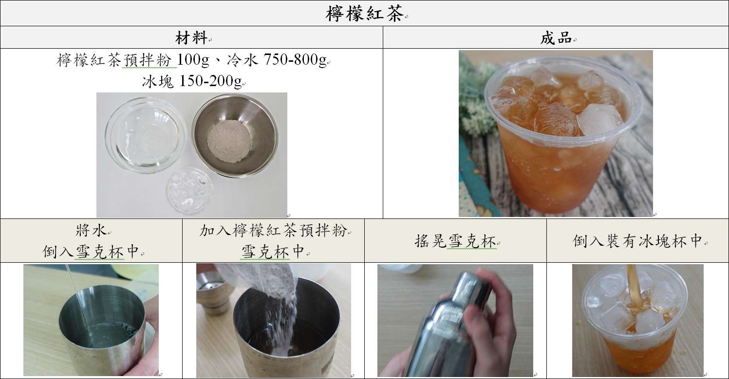 飲品粉-檸檬紅茶(1:9-10)(C024-LBT)