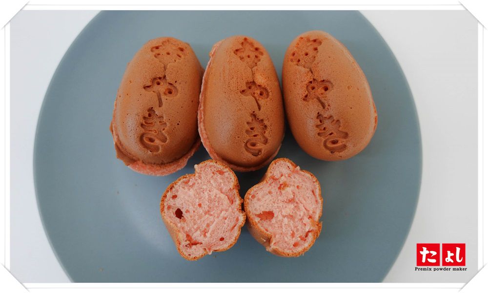 脆皮雞蛋糕粉-草莓風味(GAT-SB)